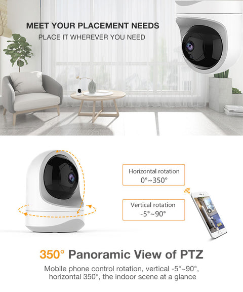 Wi-Fi Security Camera -Night Vision