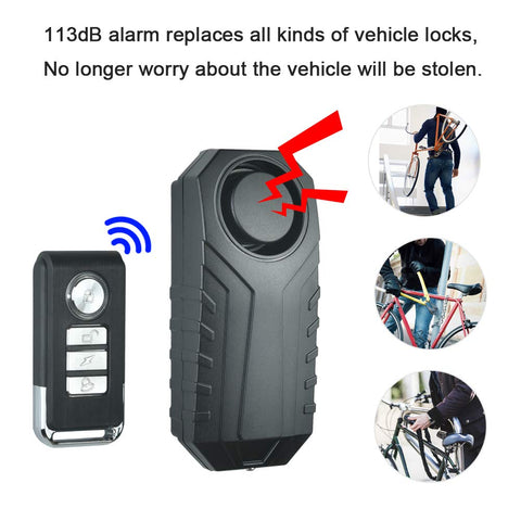 Wireless Anti-Theft (car,Bike) Sensor - Waterproof