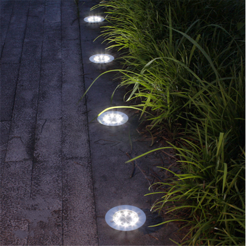 Solar Garden LED Lights- Pack of 4 Lights