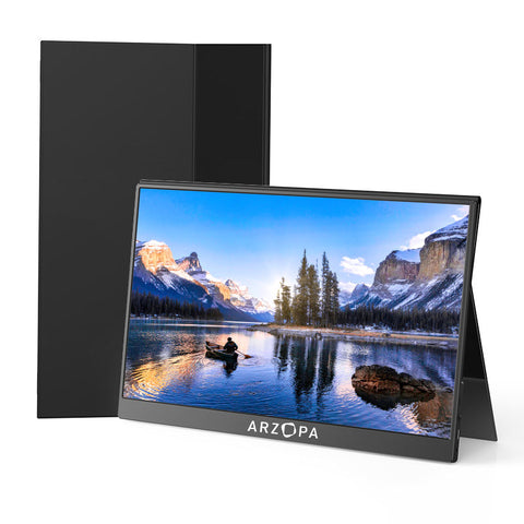 ARZOPA Ultra Thin Full HD IPS LCD 15.6" Portable Monitor